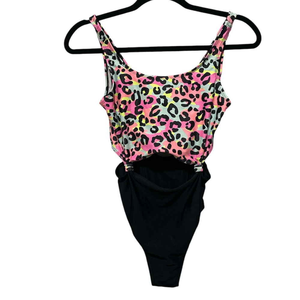 O'Rageous Girls  Side Bungees 1-Piece Swimsuit Swim size 16